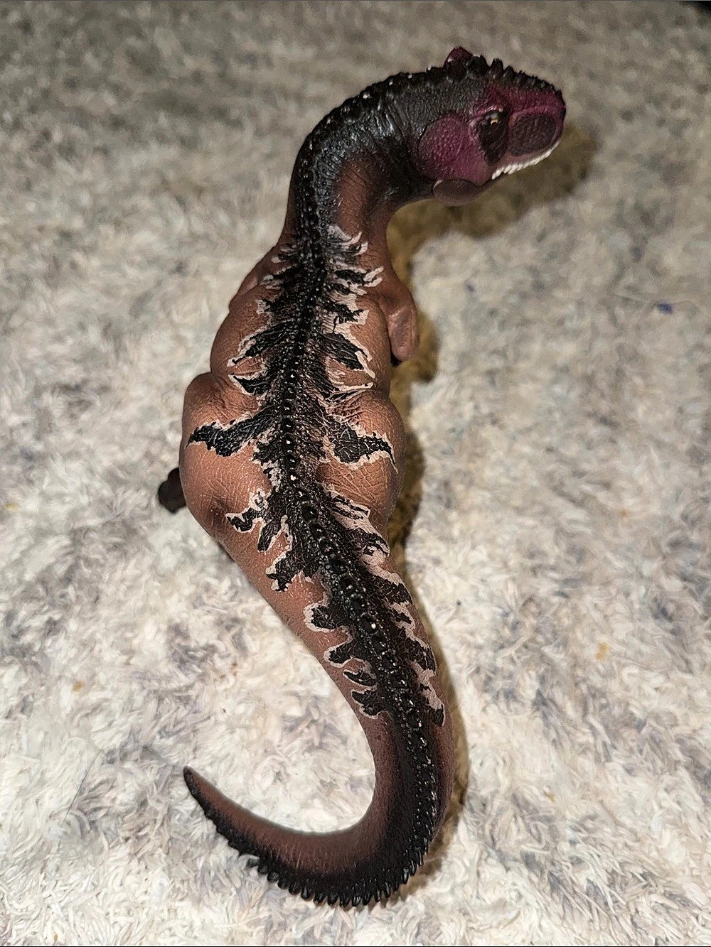 Schleich Amargasaurus 69 Dinosaur Figure Brown & Black Like New - Picture 5 of 10